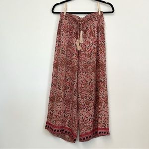Natalie Martin Wide Leg Batik Pant, Size Small